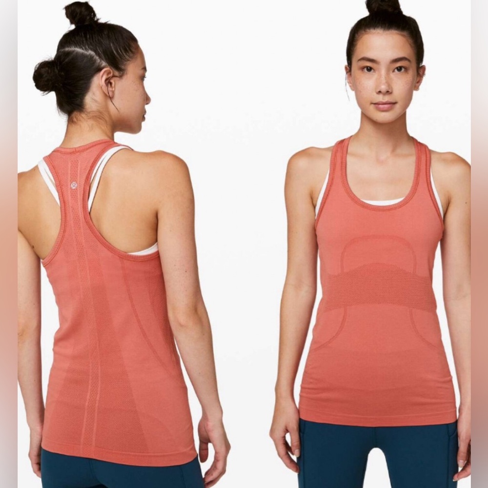 Lululemon Swiftly Tech Racerback Tank Top Rustic Coral